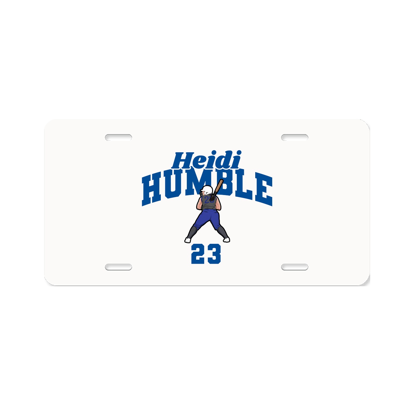 License Plate — Signature Arch in Classic