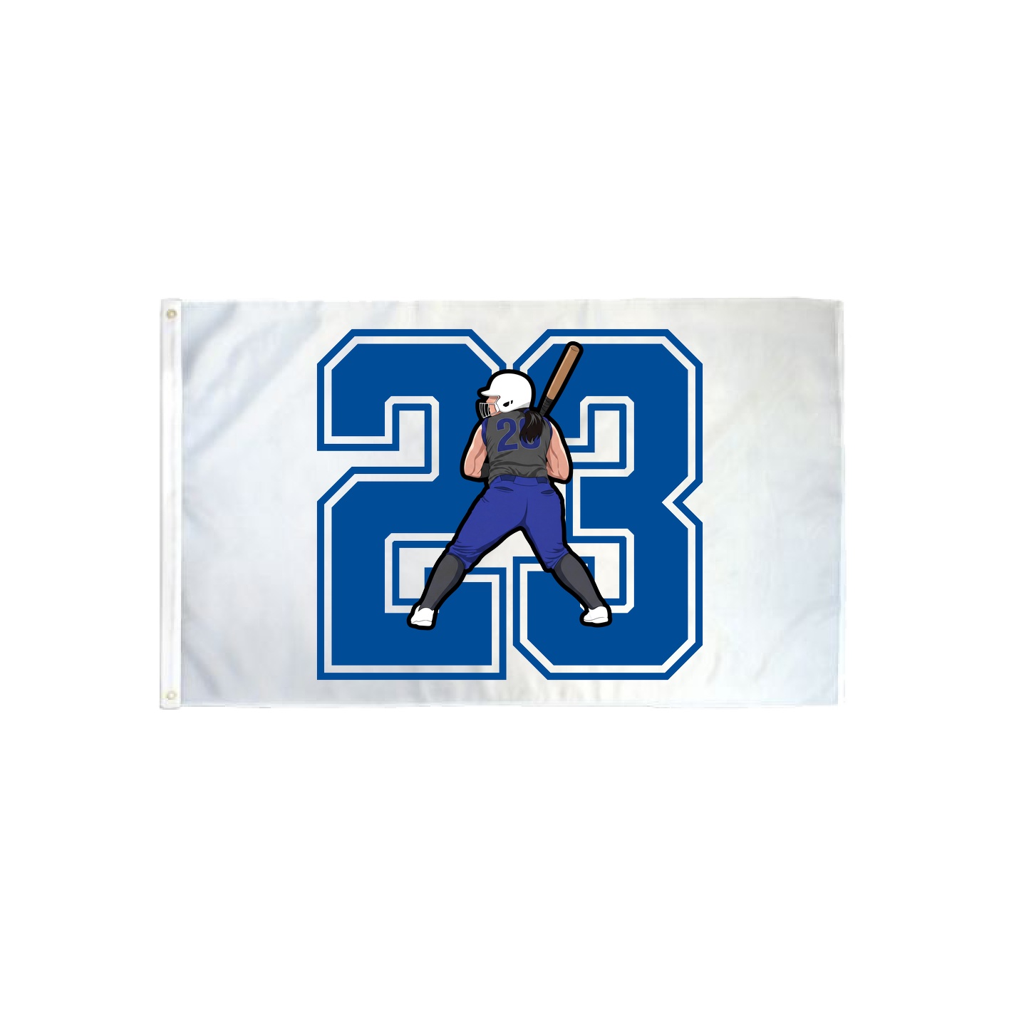 3x5 Flag — Number in Classic