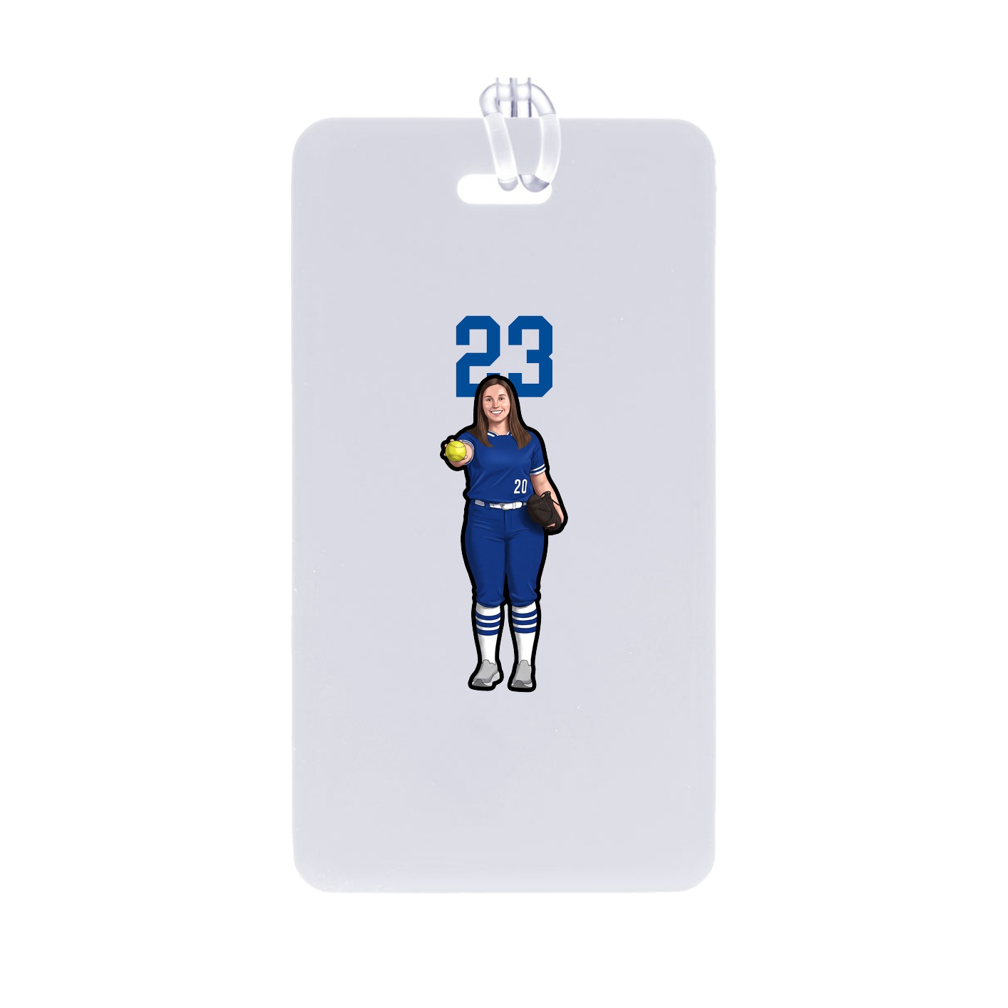 Bag Tag — Number Top in Classic