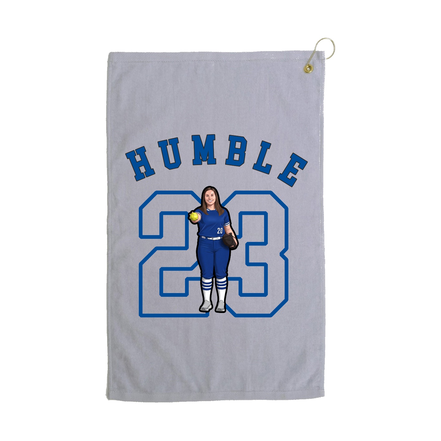 Golf Towel — Shirsey Arch in Grey