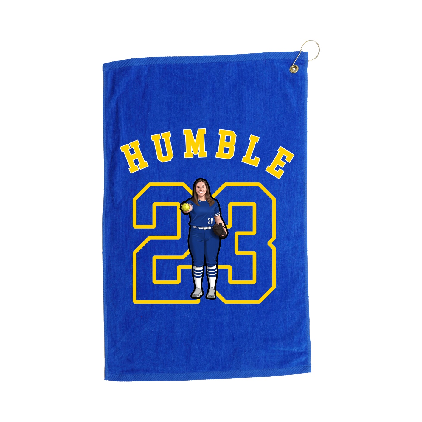 Golf Towel — Shirsey Arch in Royal