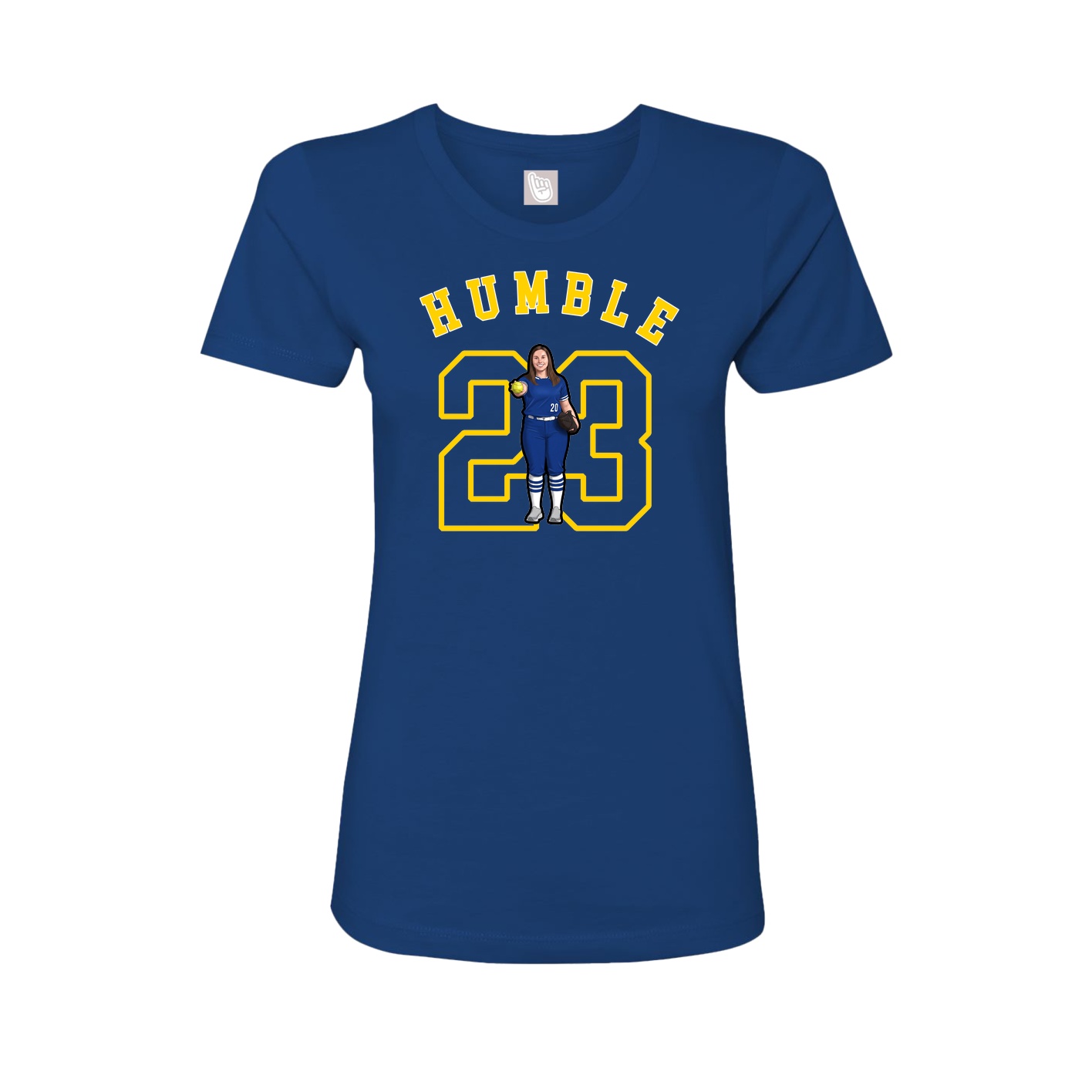 Womens Tee — Shirsey Arch in Royal