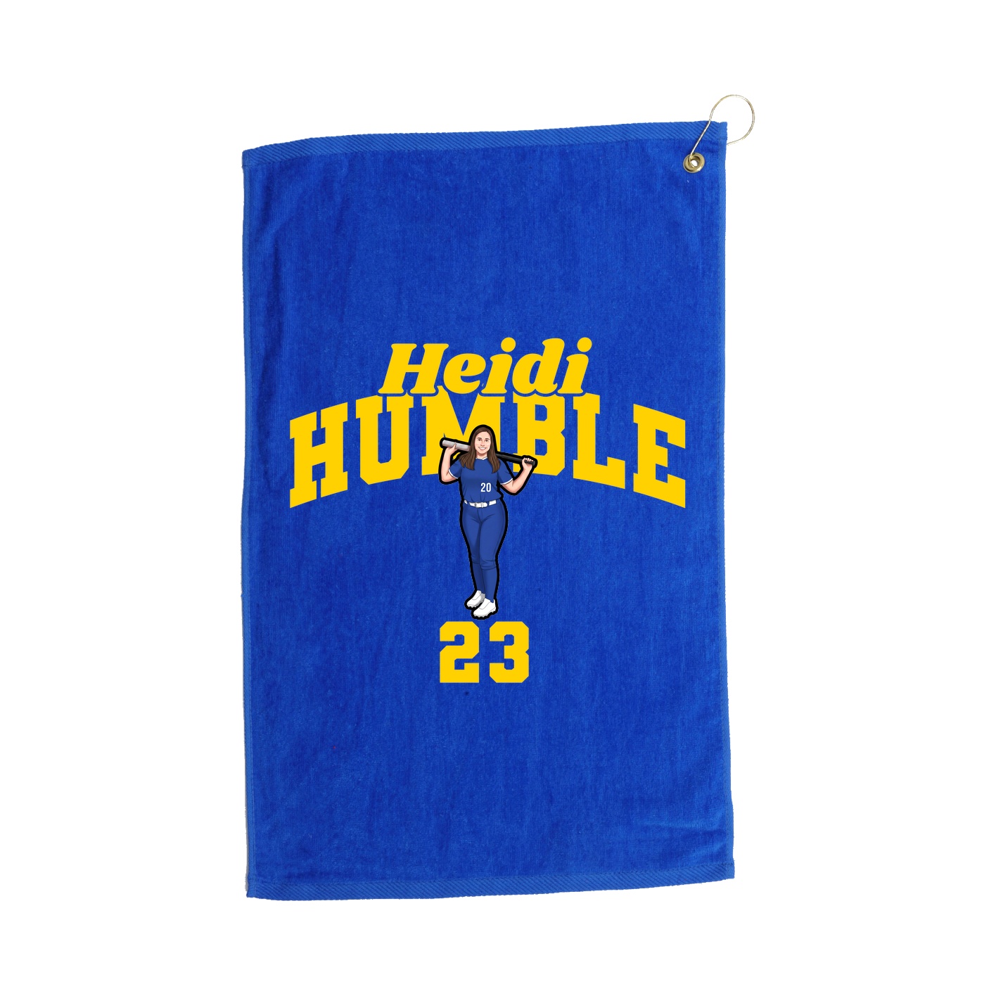 Golf Towel — Signature Arch in Royal
