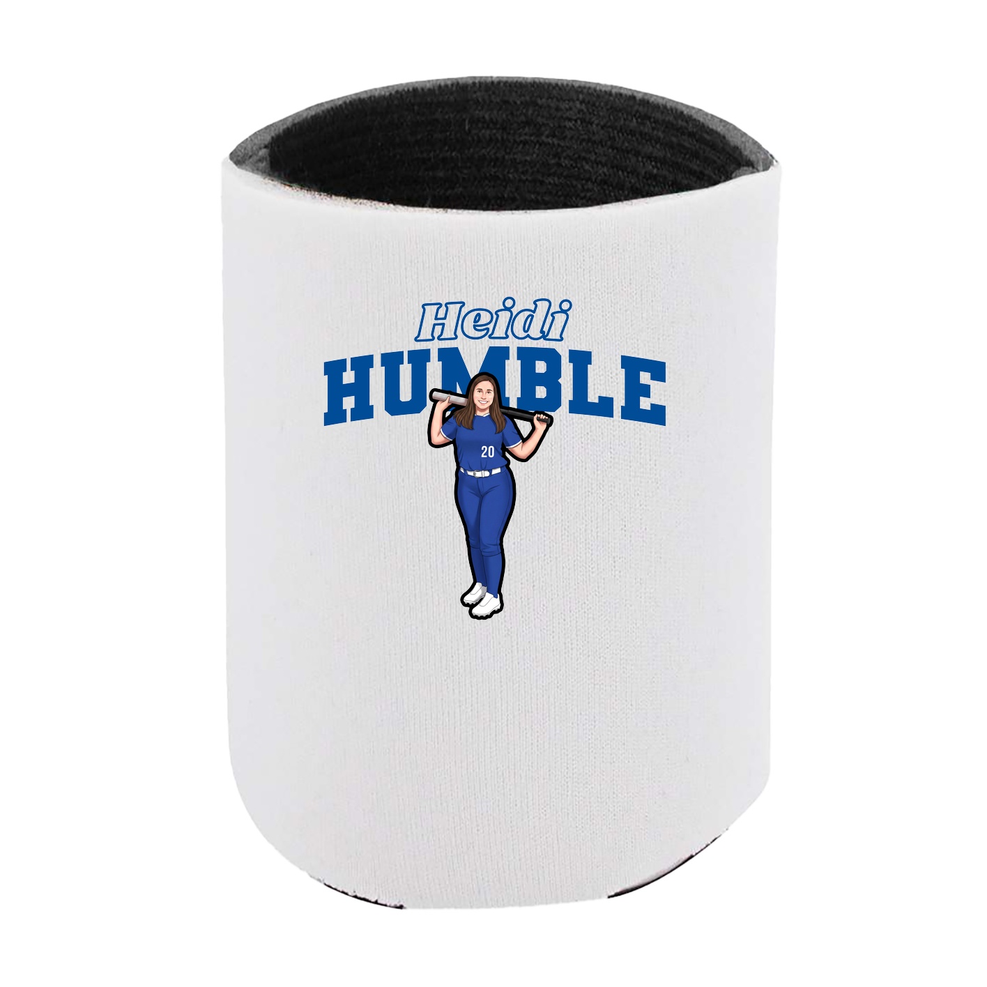 Can Holder — Name Arch in White