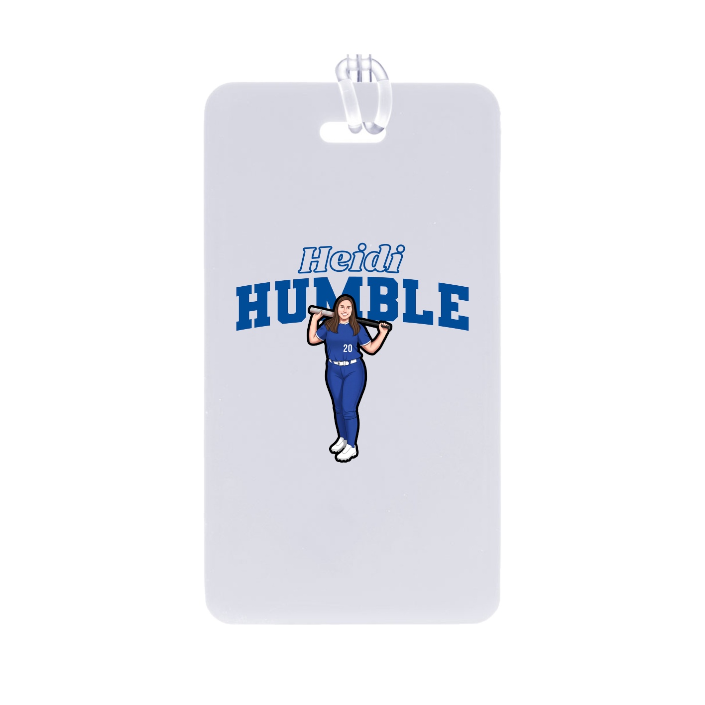 Bag Tag — Name Arch in Classic