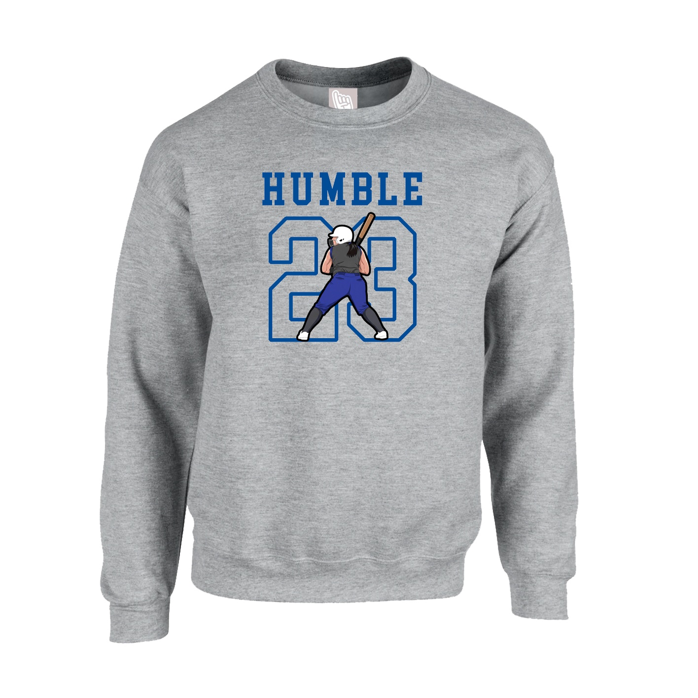 Fleece Crew — Shirsey in Grey