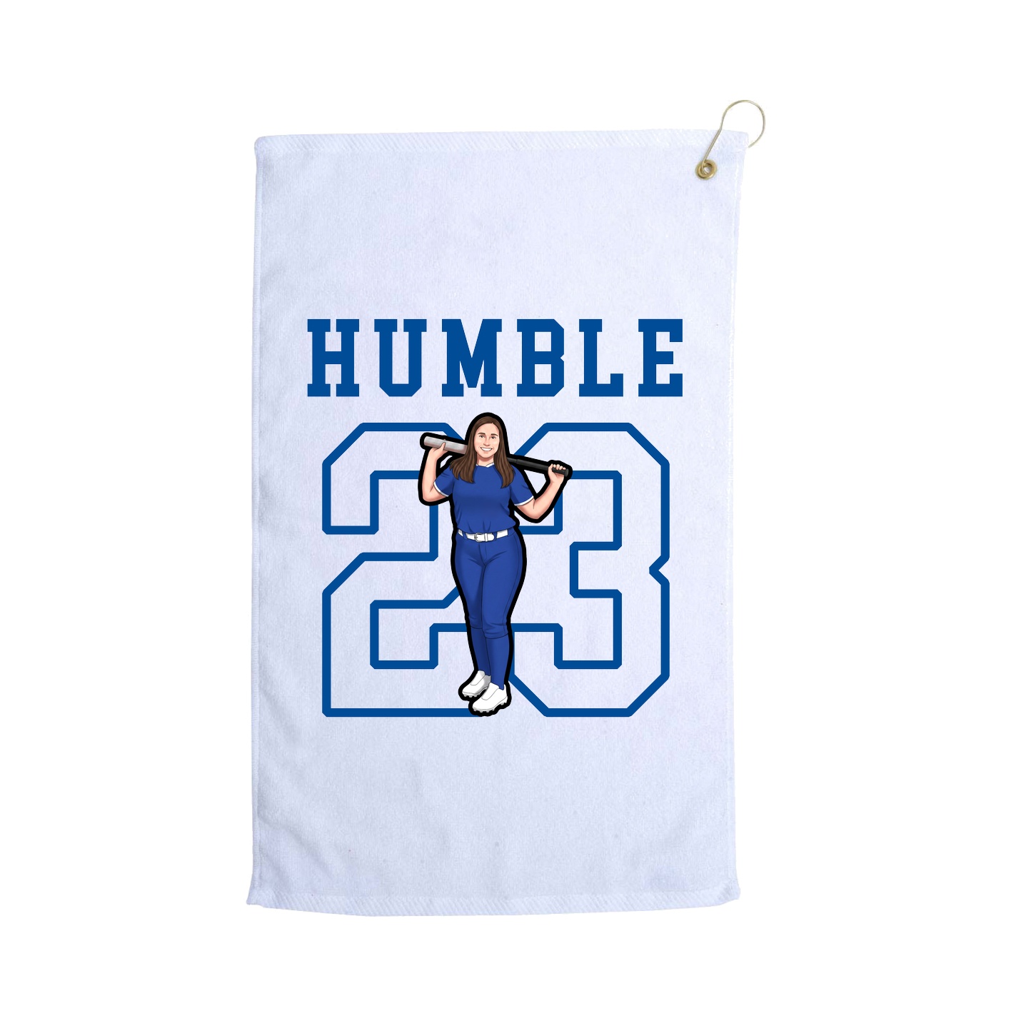 Golf Towel — Shirsey in White