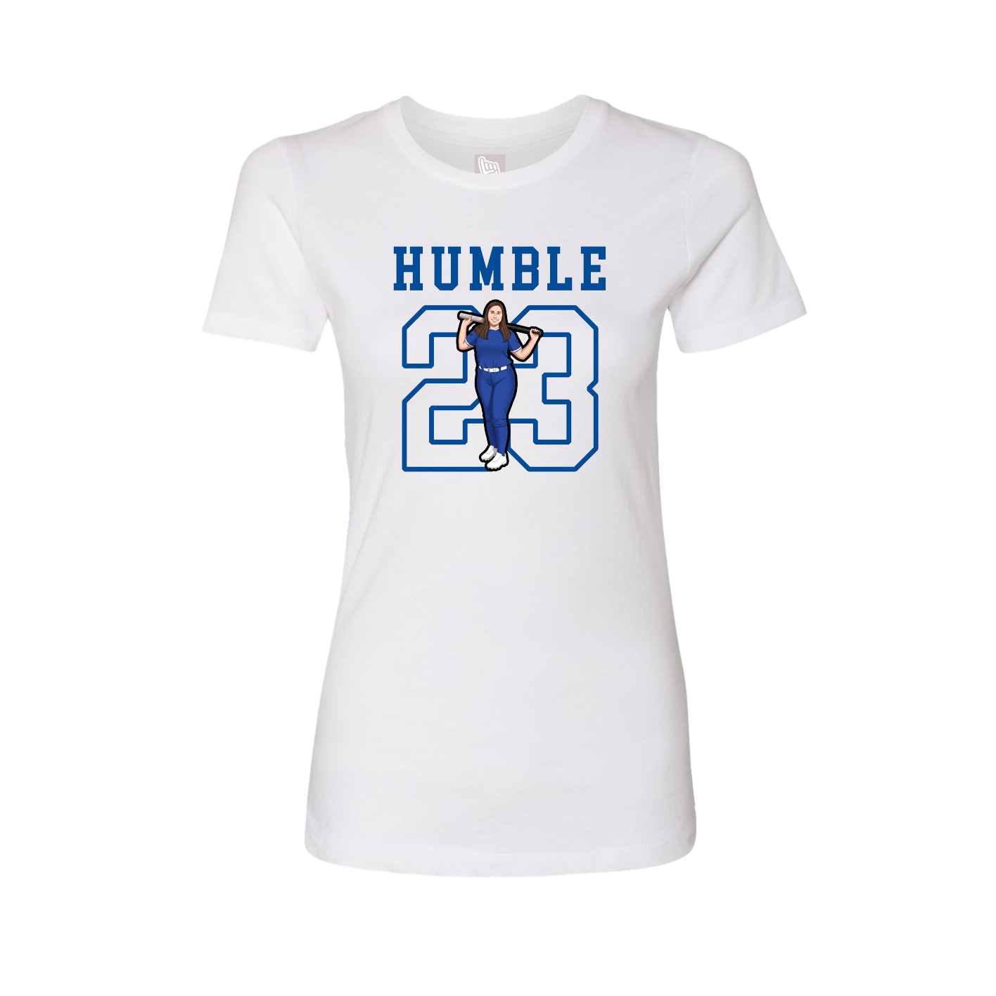 Fitted Women's Tee — Shirsey in White