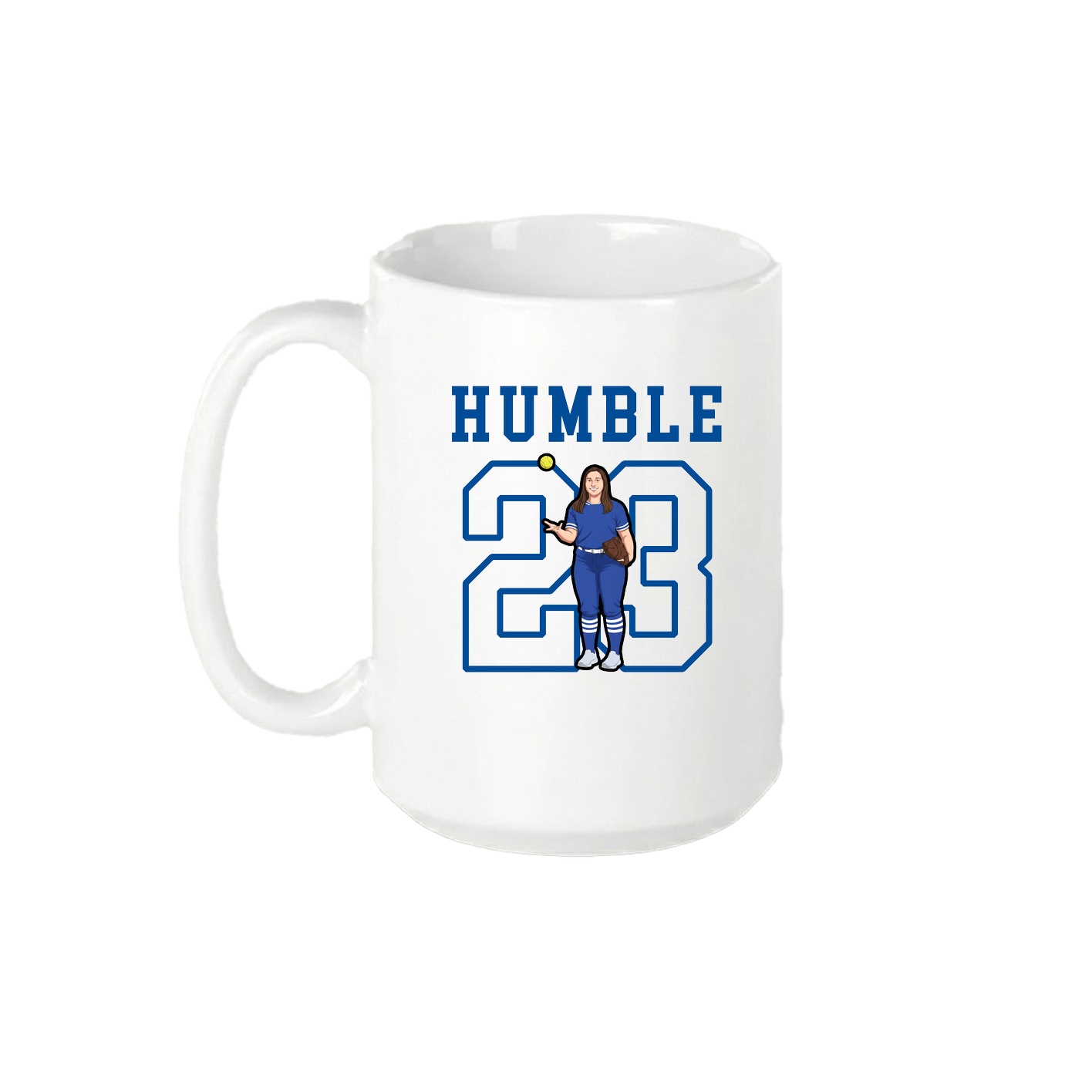 15oz Coffee Mug — Shirsey in White