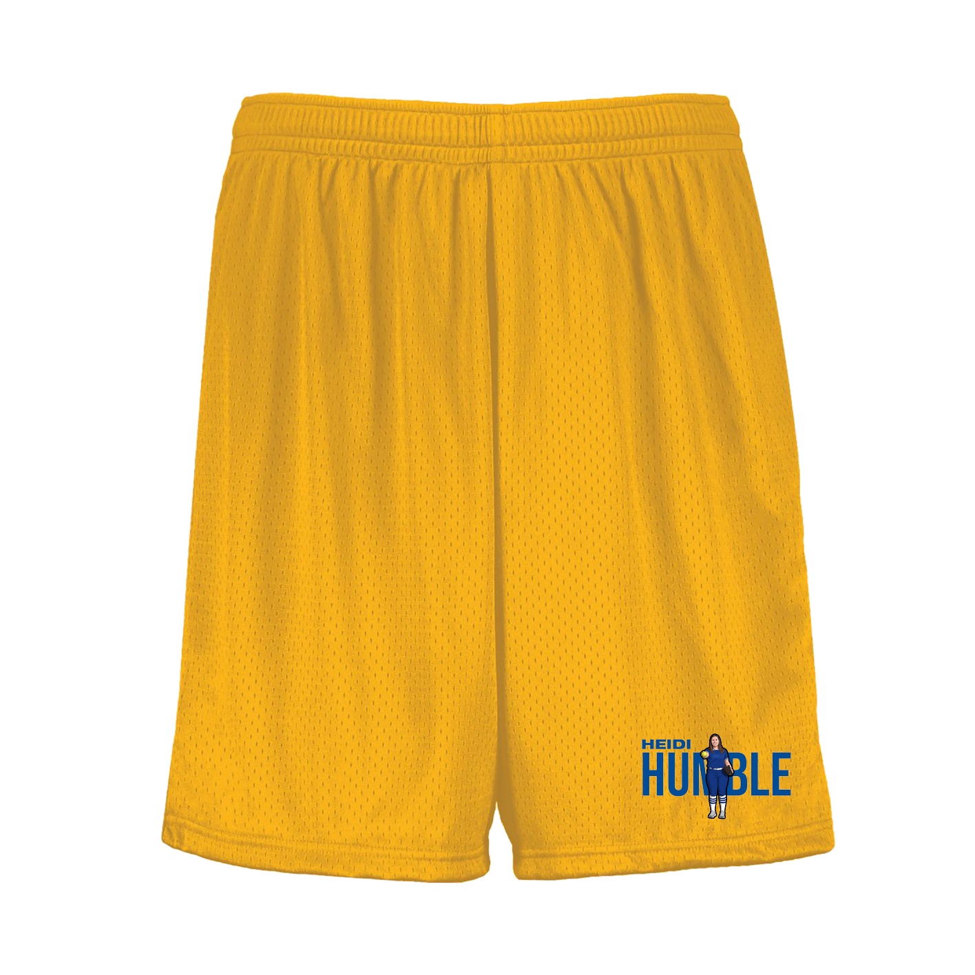 Shorts — Player Name in Gold