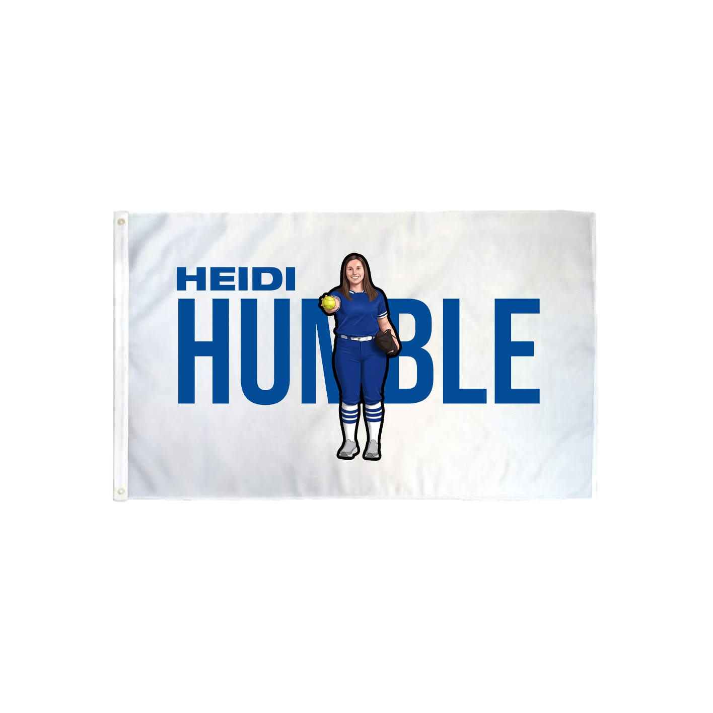 3x5 Flag — Player Name in Classic