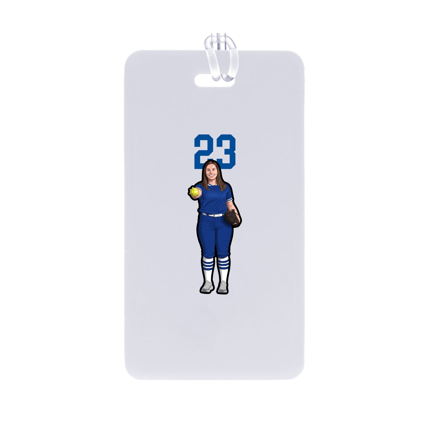 Bag Tag — Number Top in Classic