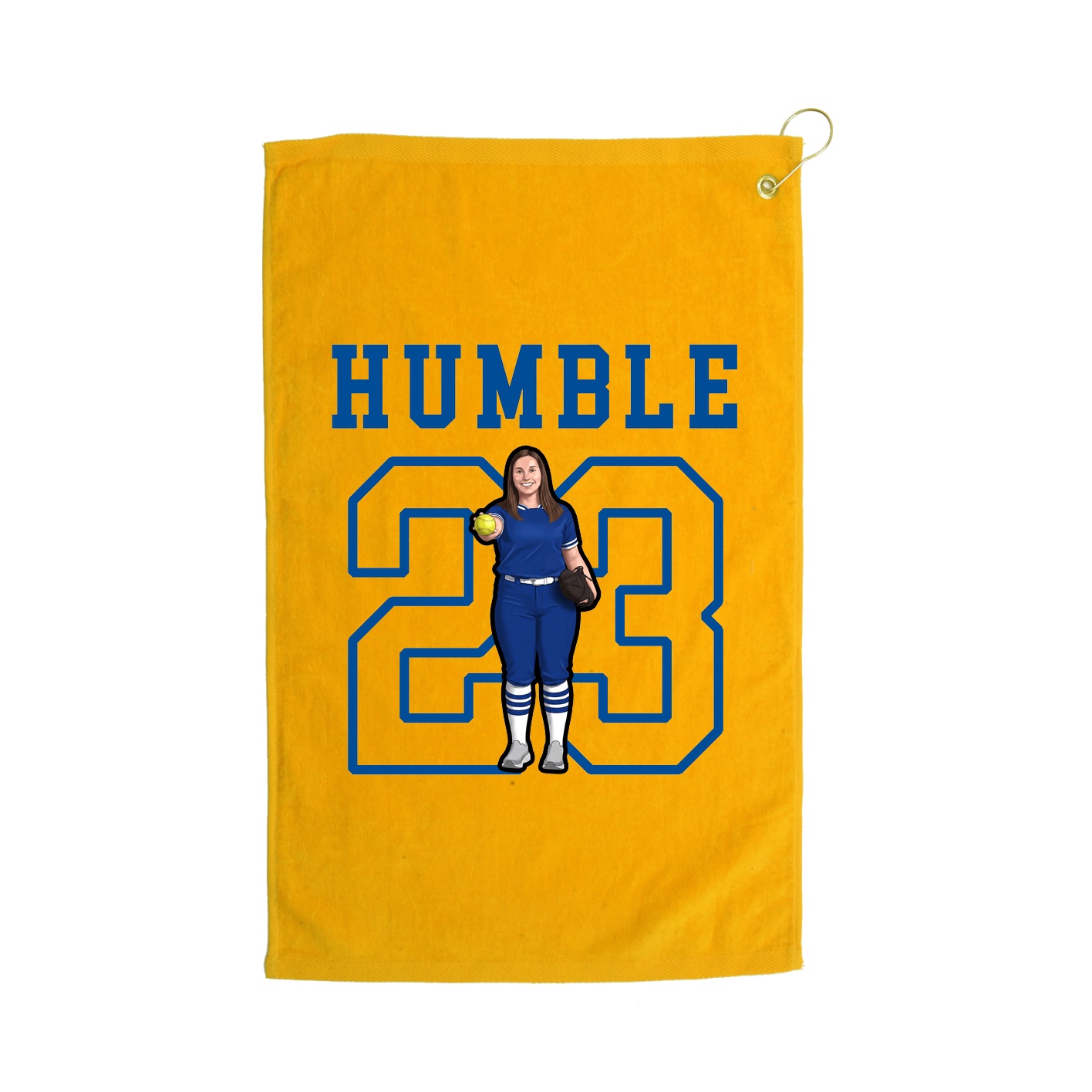 Golf Towel — Shirsey in Gold