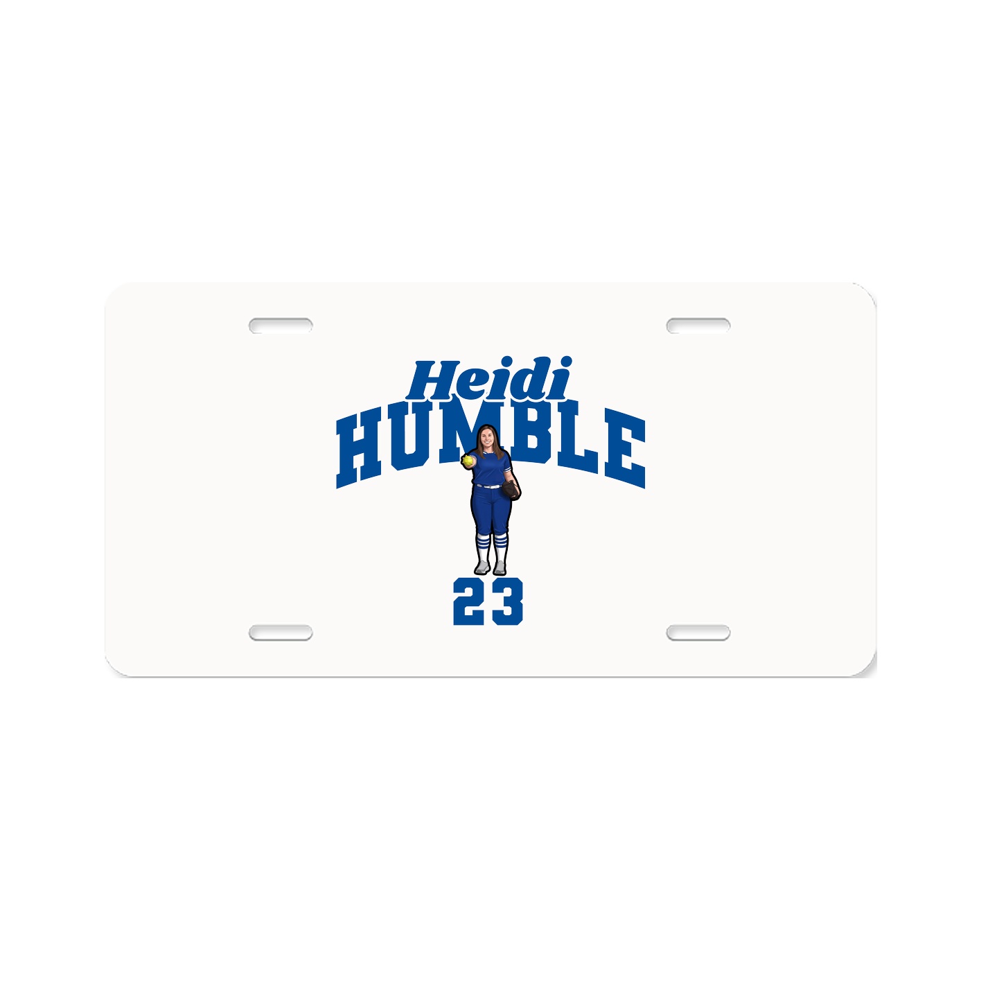 License Plate — Signature Arch in Classic