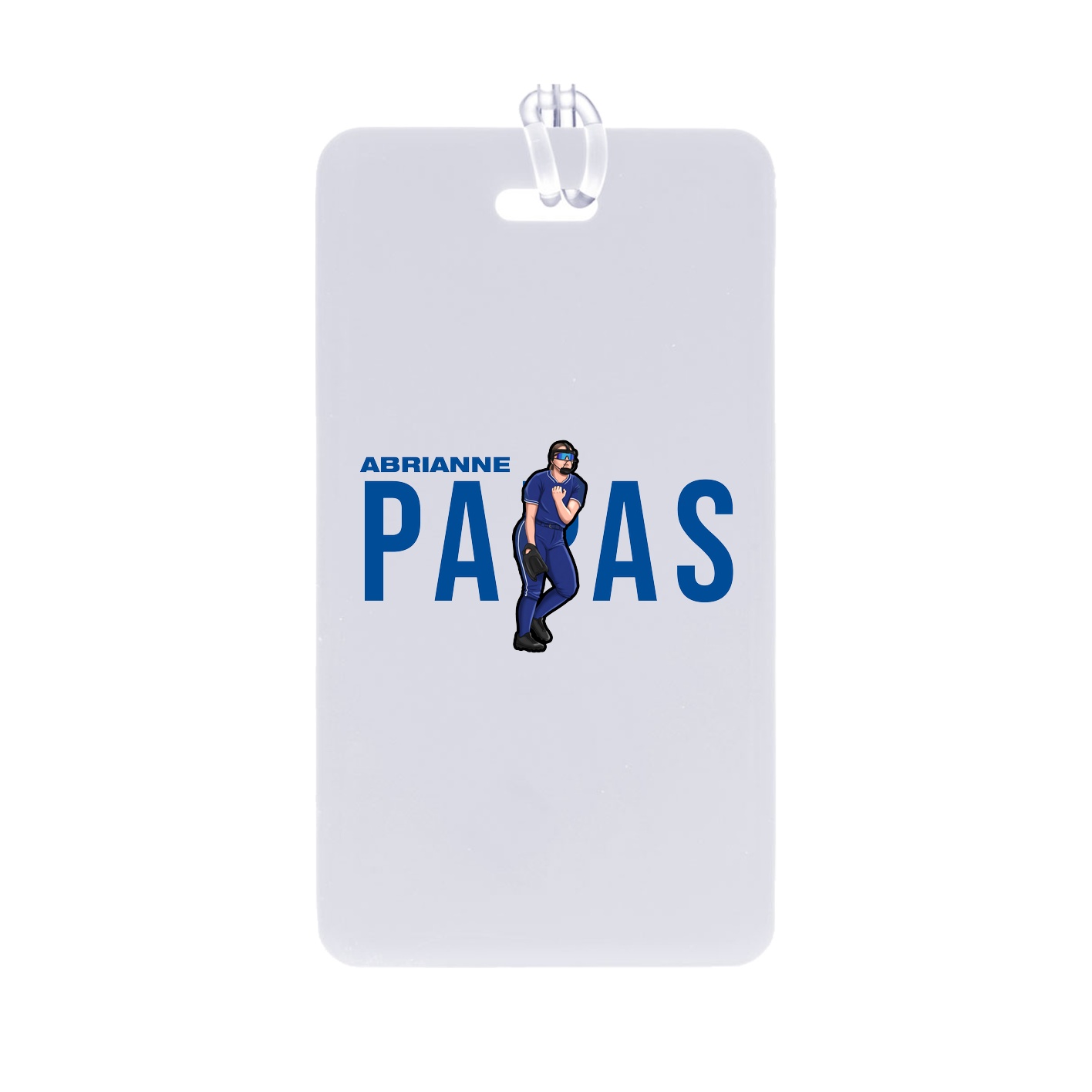 Bag Tag — Player Name in Classic