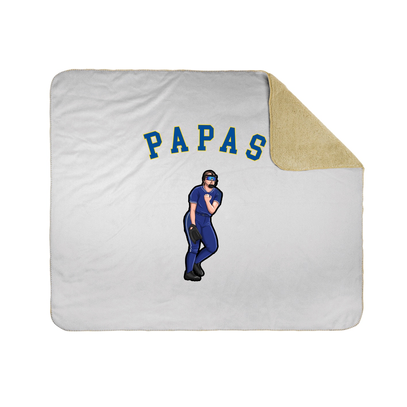 Throw Blanket — Shirsey Arch in White