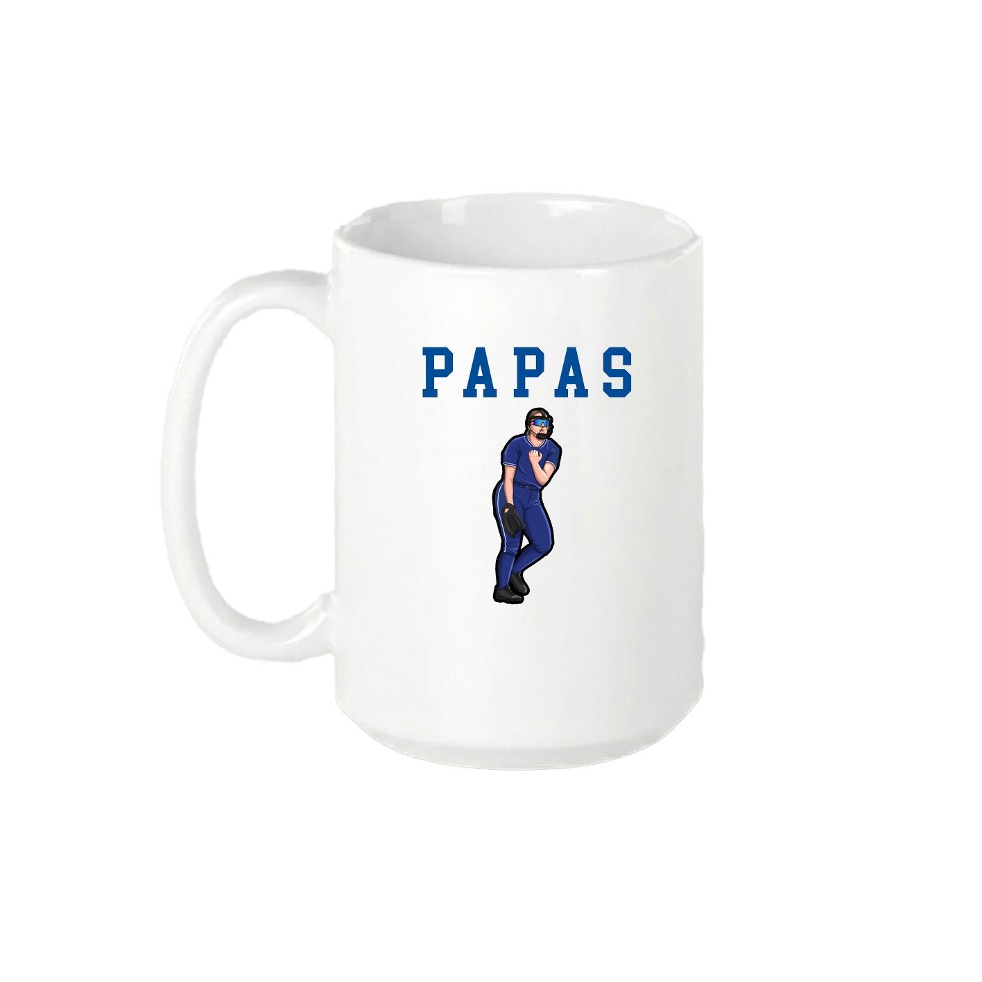 15oz Coffee Mug — Shirsey in White
