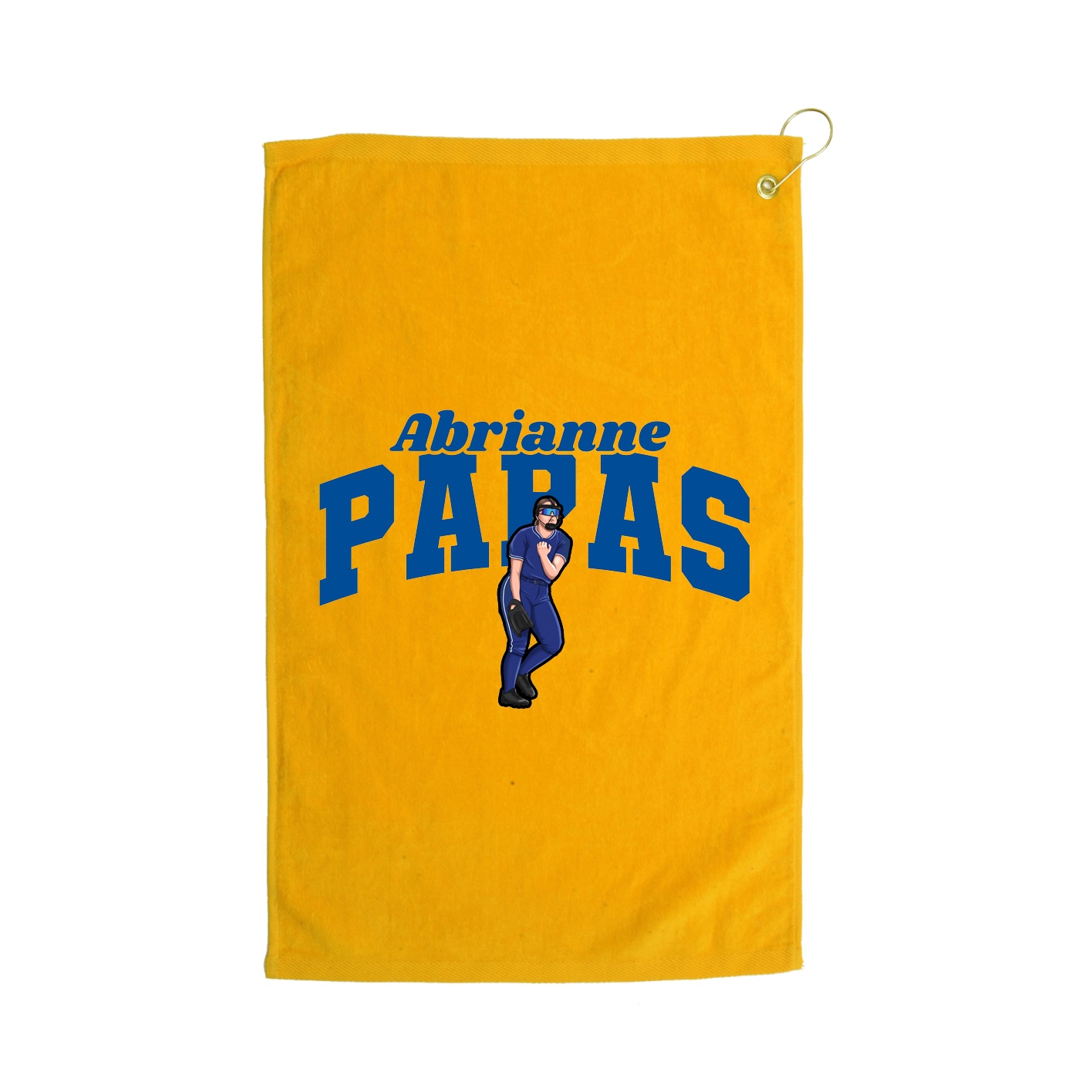 Golf Towel — Signature Arch in Gold