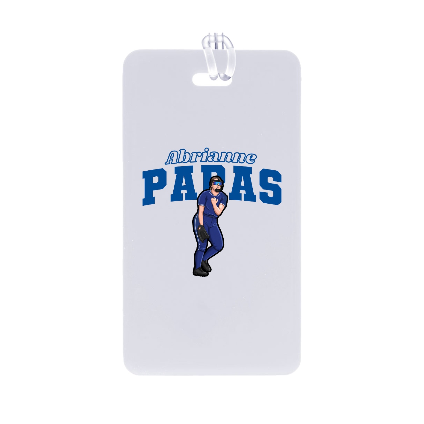 Bag Tag — Name Arch in Classic