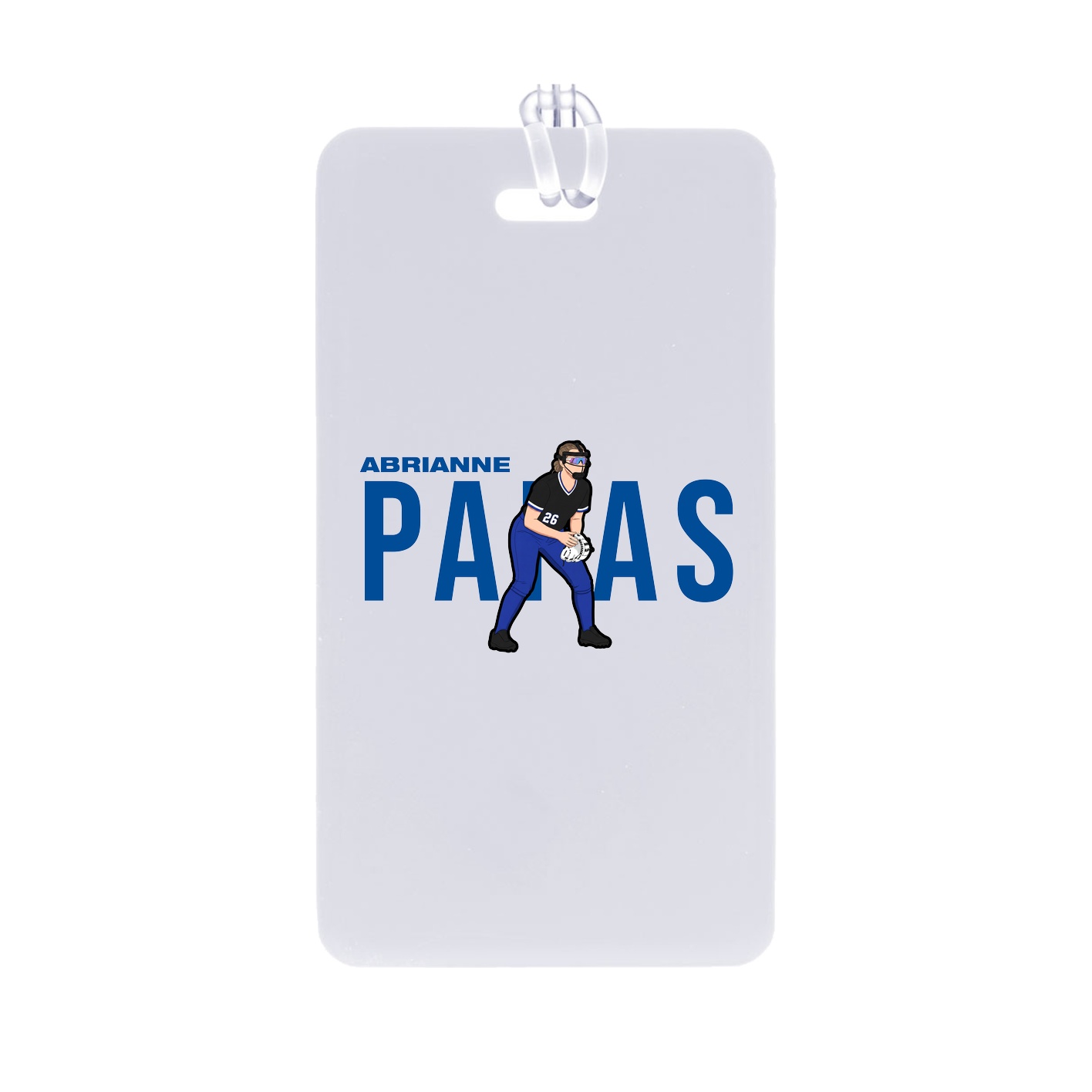 Bag Tag — Player Name in Classic