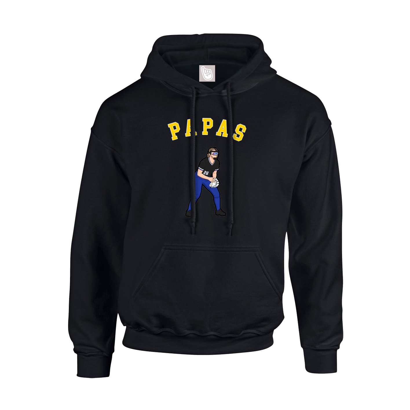Hoodie — Shirsey Arch in Black