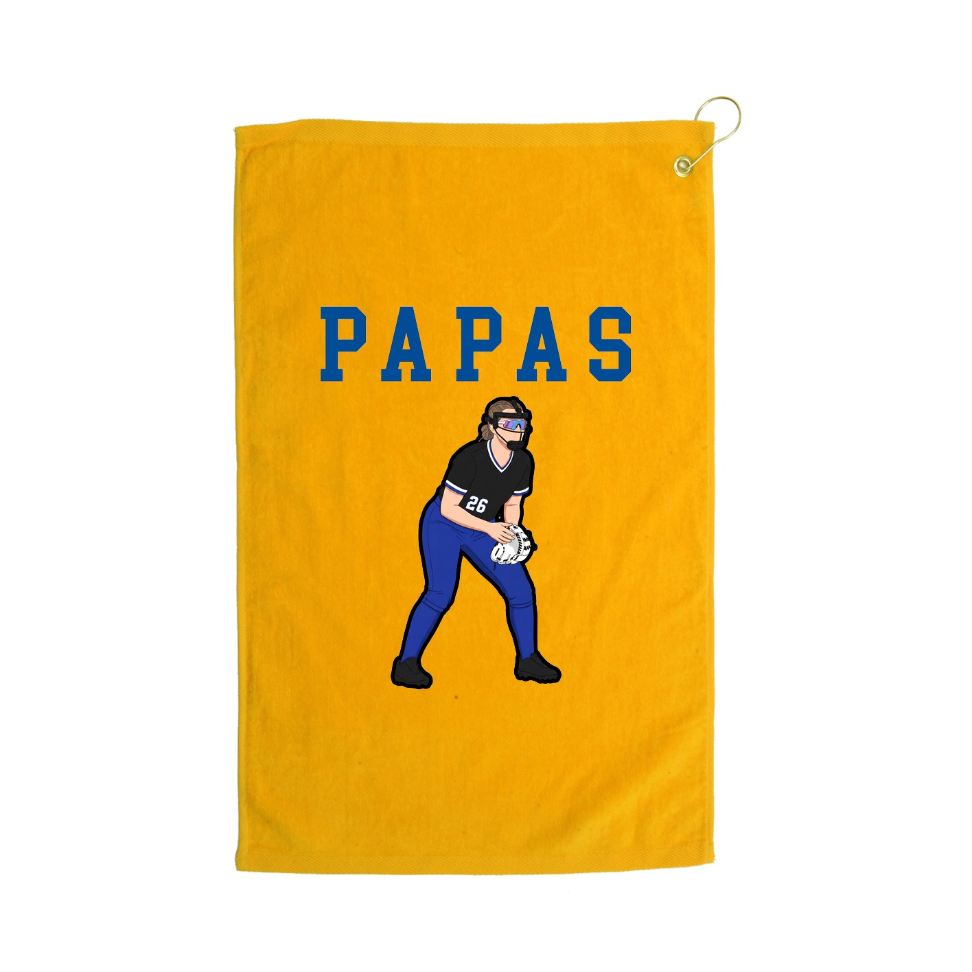Golf Towel — Shirsey in Gold