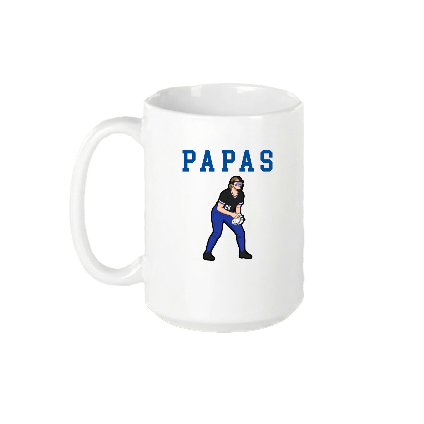 15oz Coffee Mug — Shirsey in White