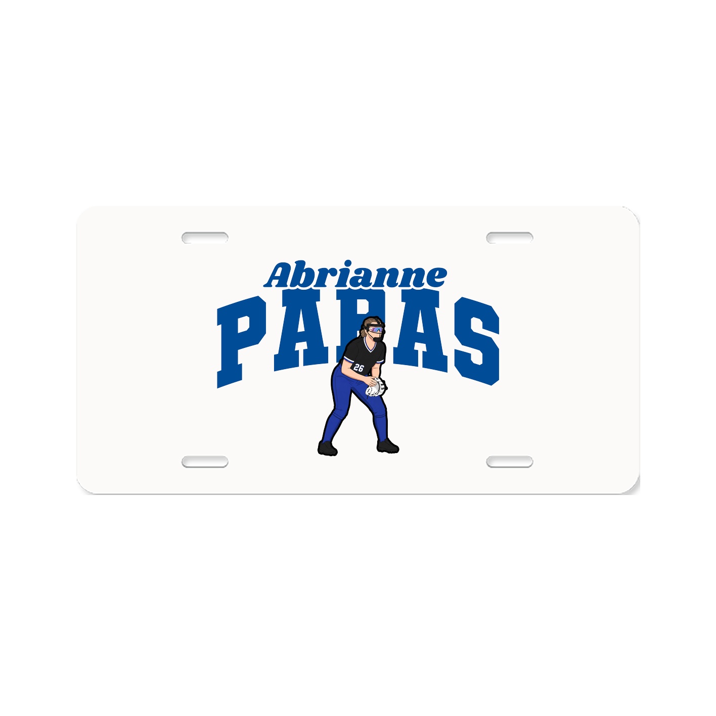 License Plate — Signature Arch in Classic