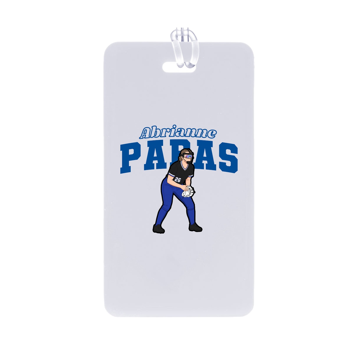 Bag Tag — Name Arch in Classic