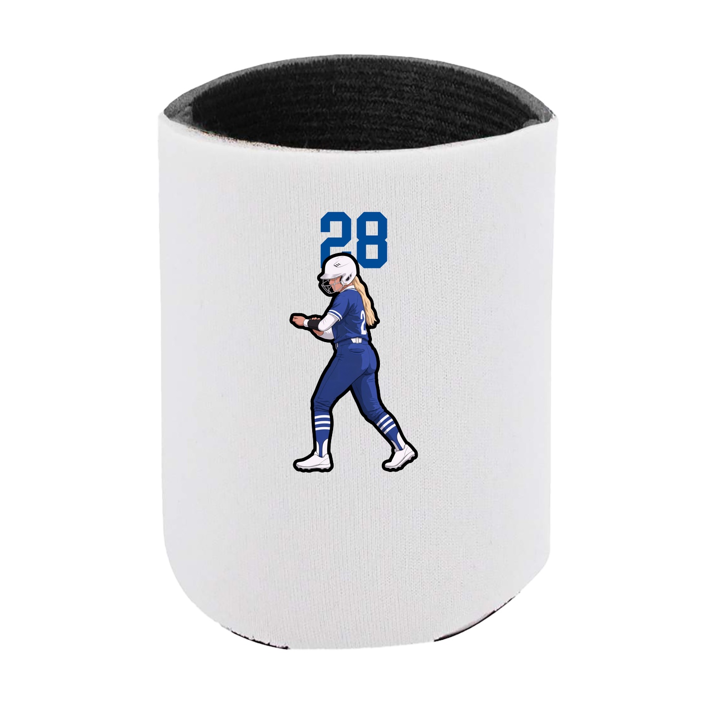 Can Holder — Number Top in White