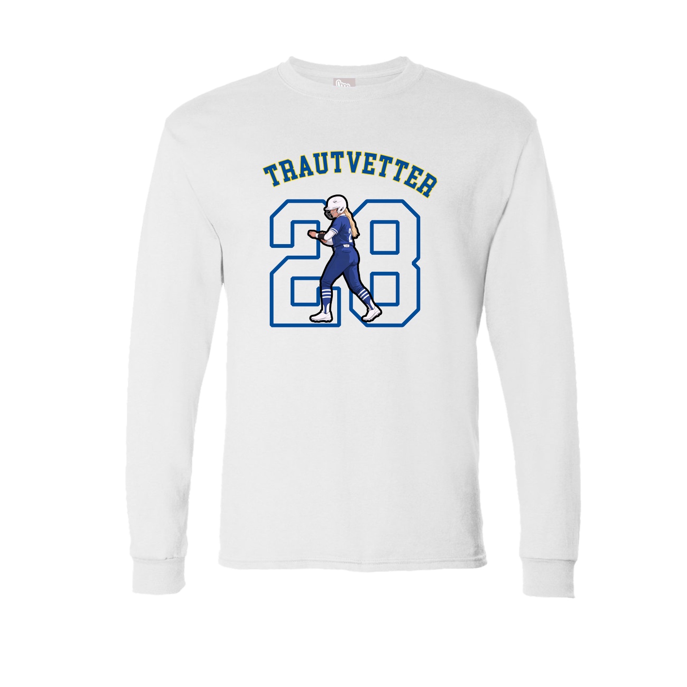 Long Sleeve Tee — Shirsey Arch in White