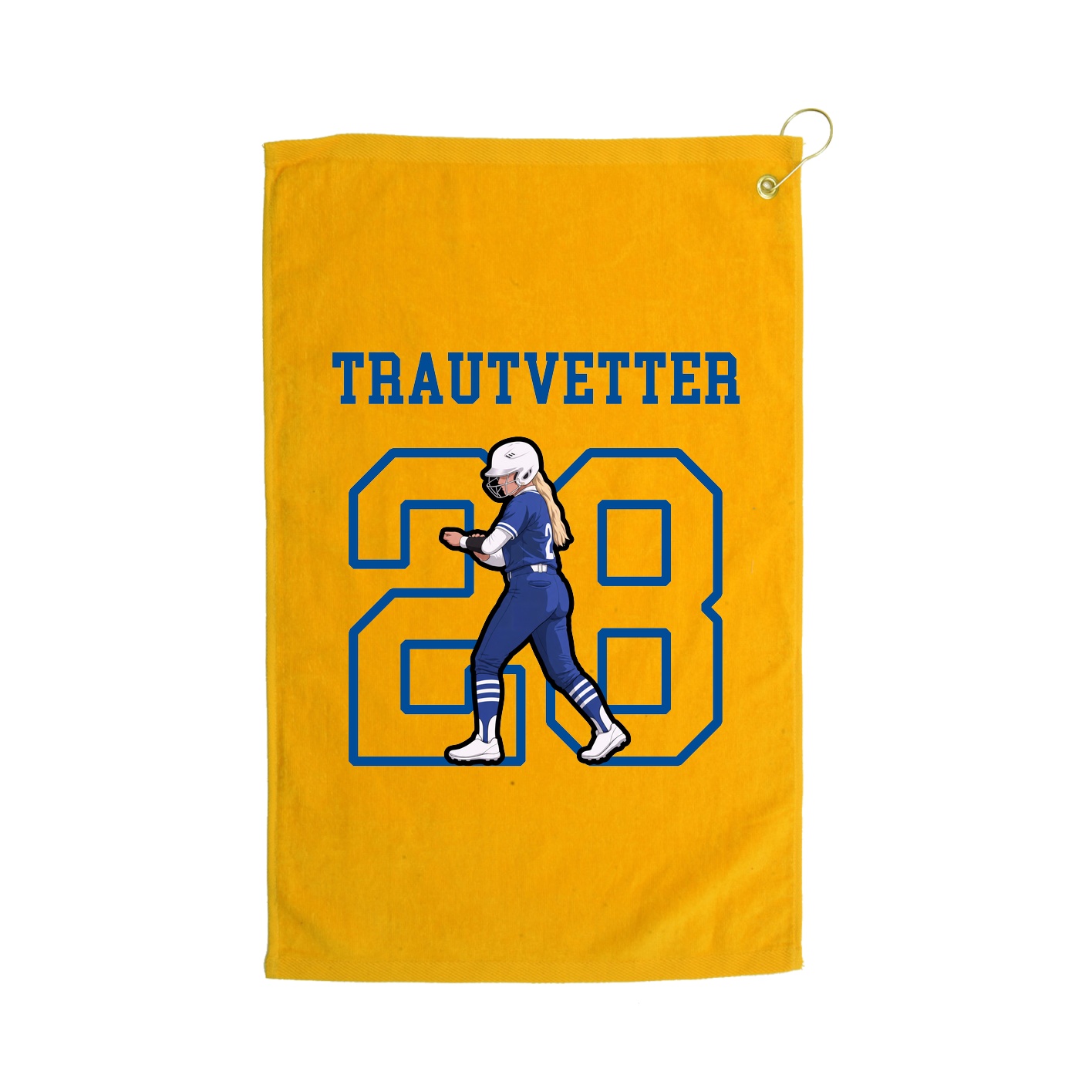 Golf Towel — Shirsey in Gold