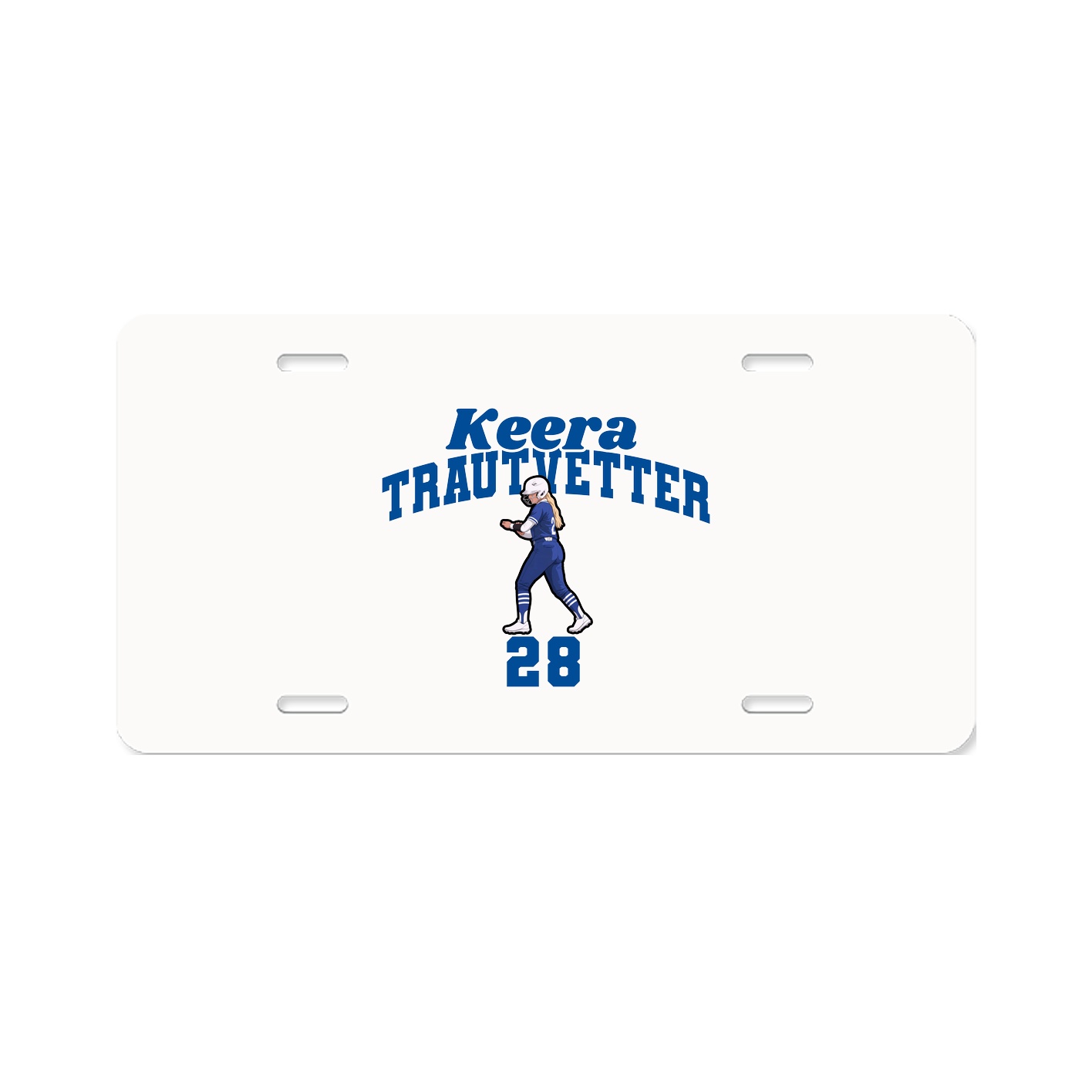 License Plate — Signature Arch in Classic