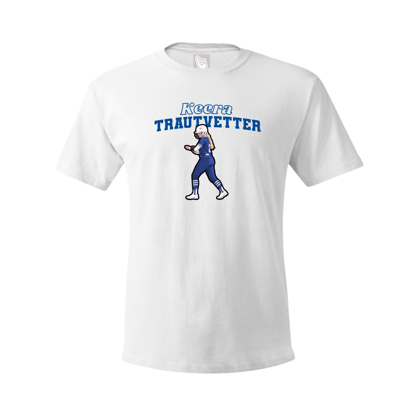 Tee — Name Arch in White