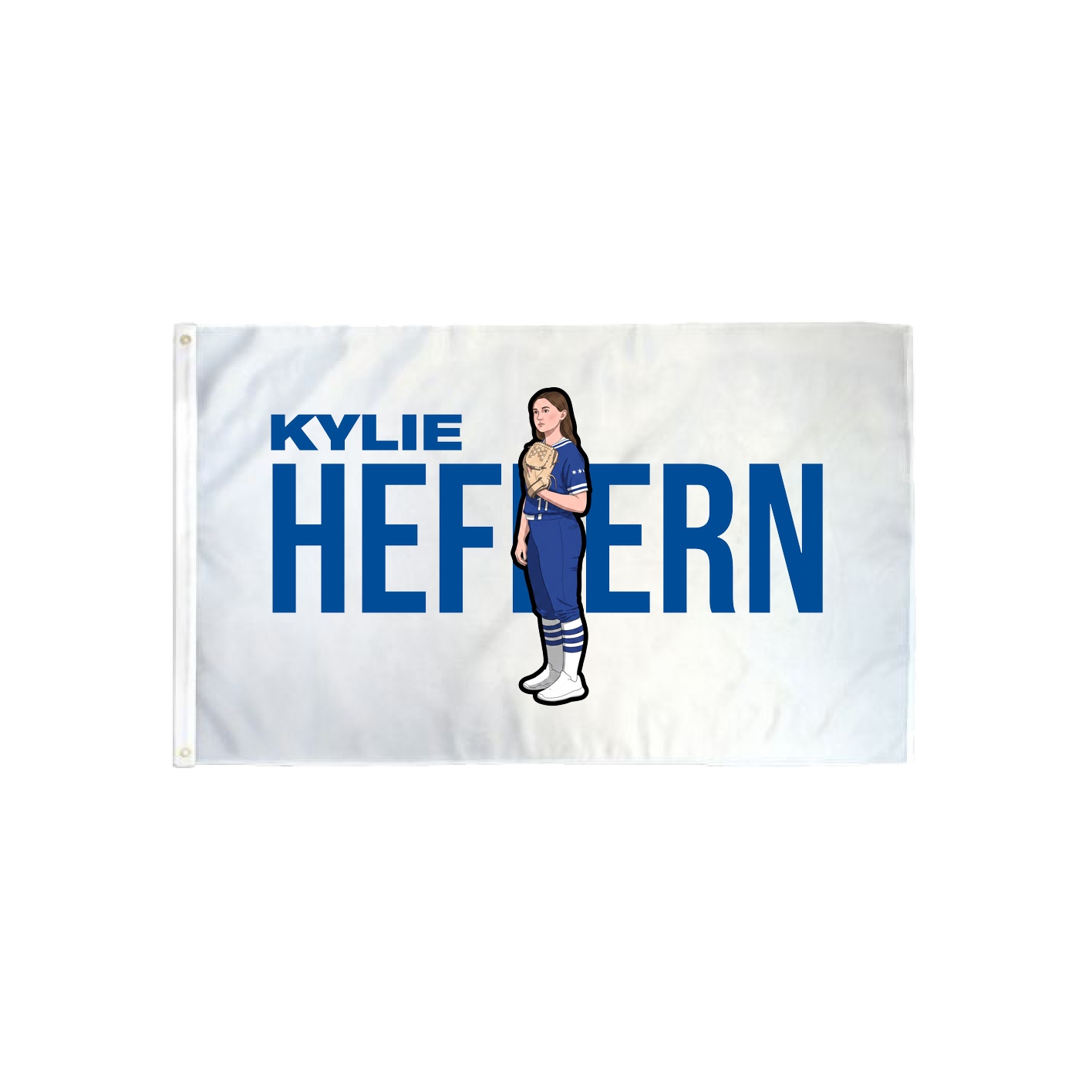 3x5 Flag — Player Name in Classic