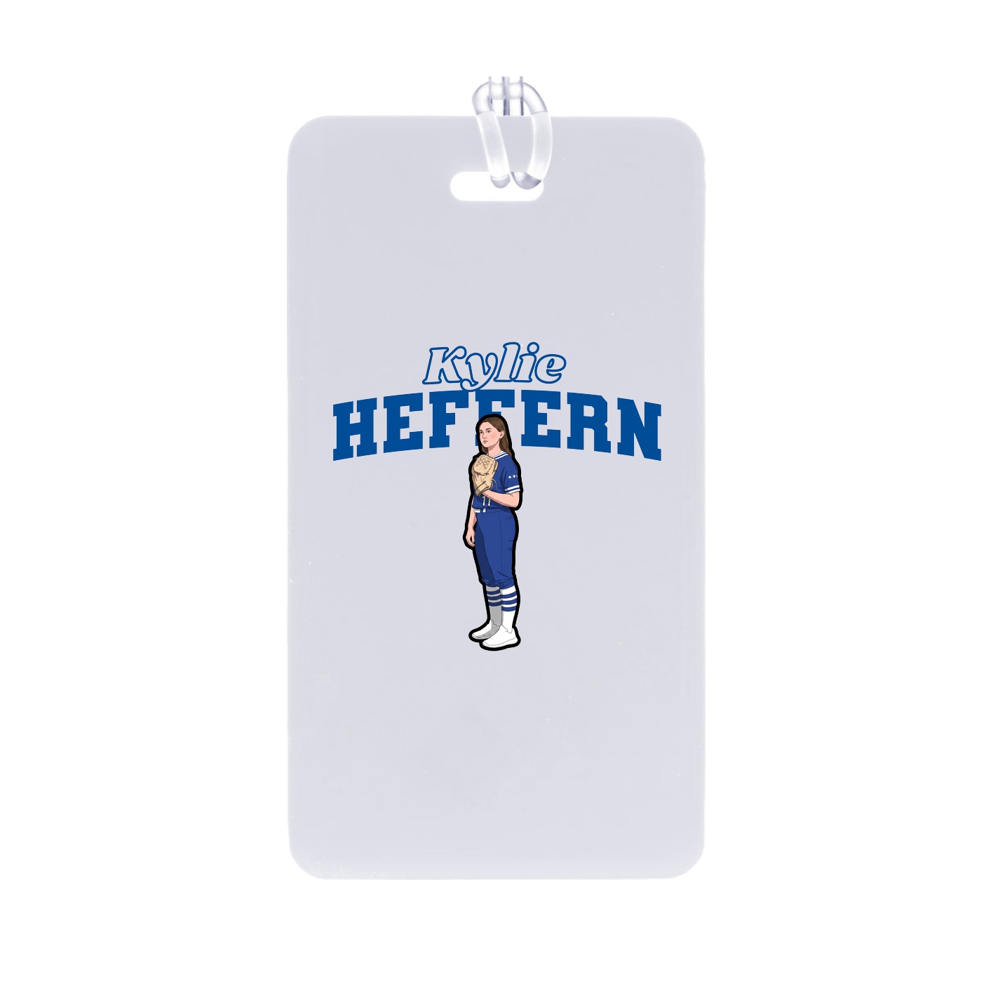 Bag Tag — Name Arch in Classic