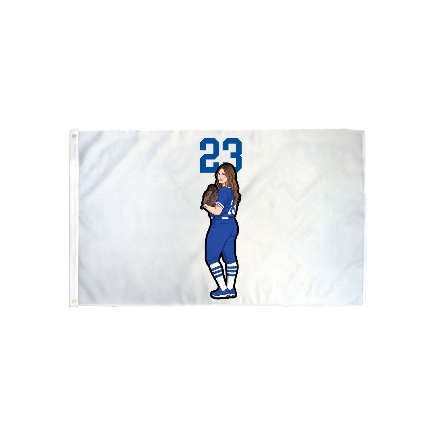 3x5 Flag — Number Top in Classic