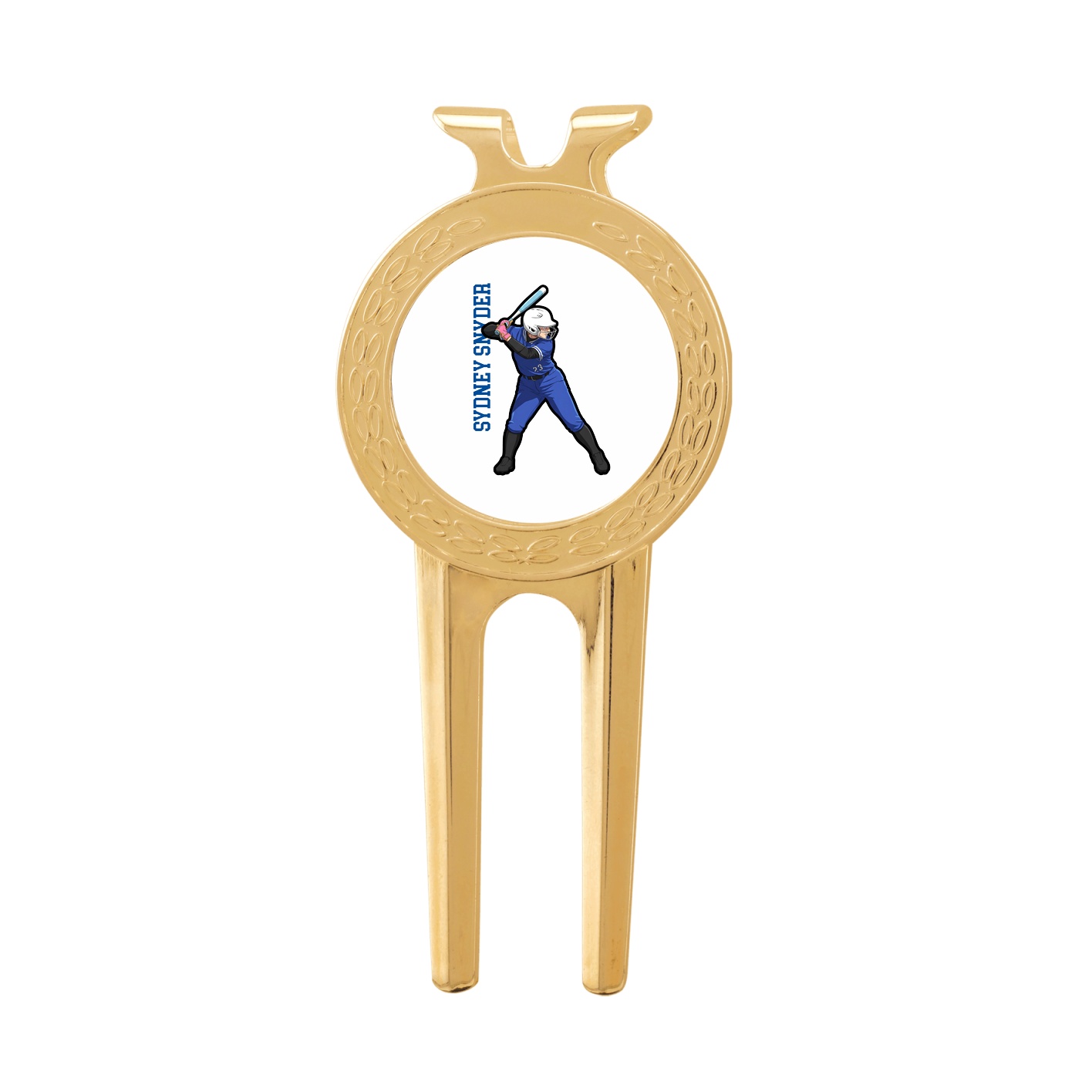 Divot Tool with Ball Marker — Name Vertical in Classic