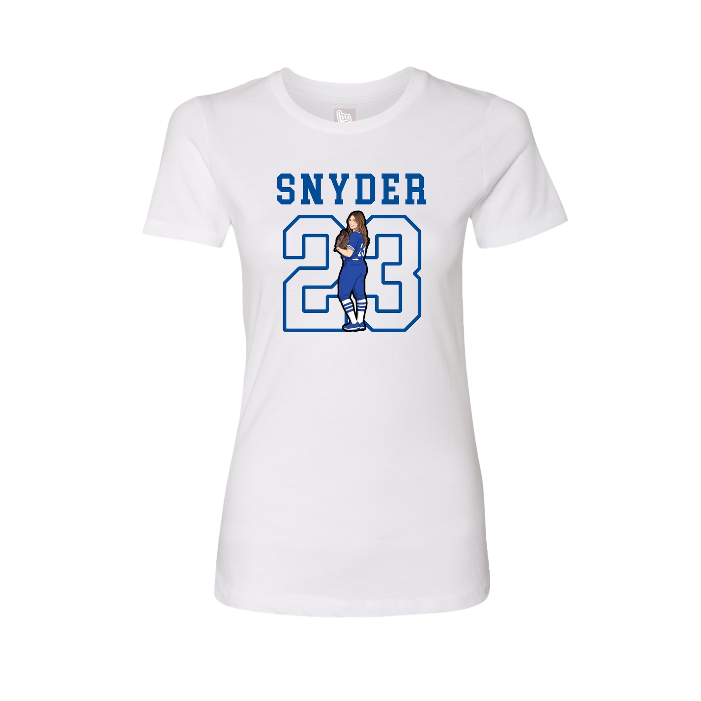 Fitted Women's Tee — Shirsey in White