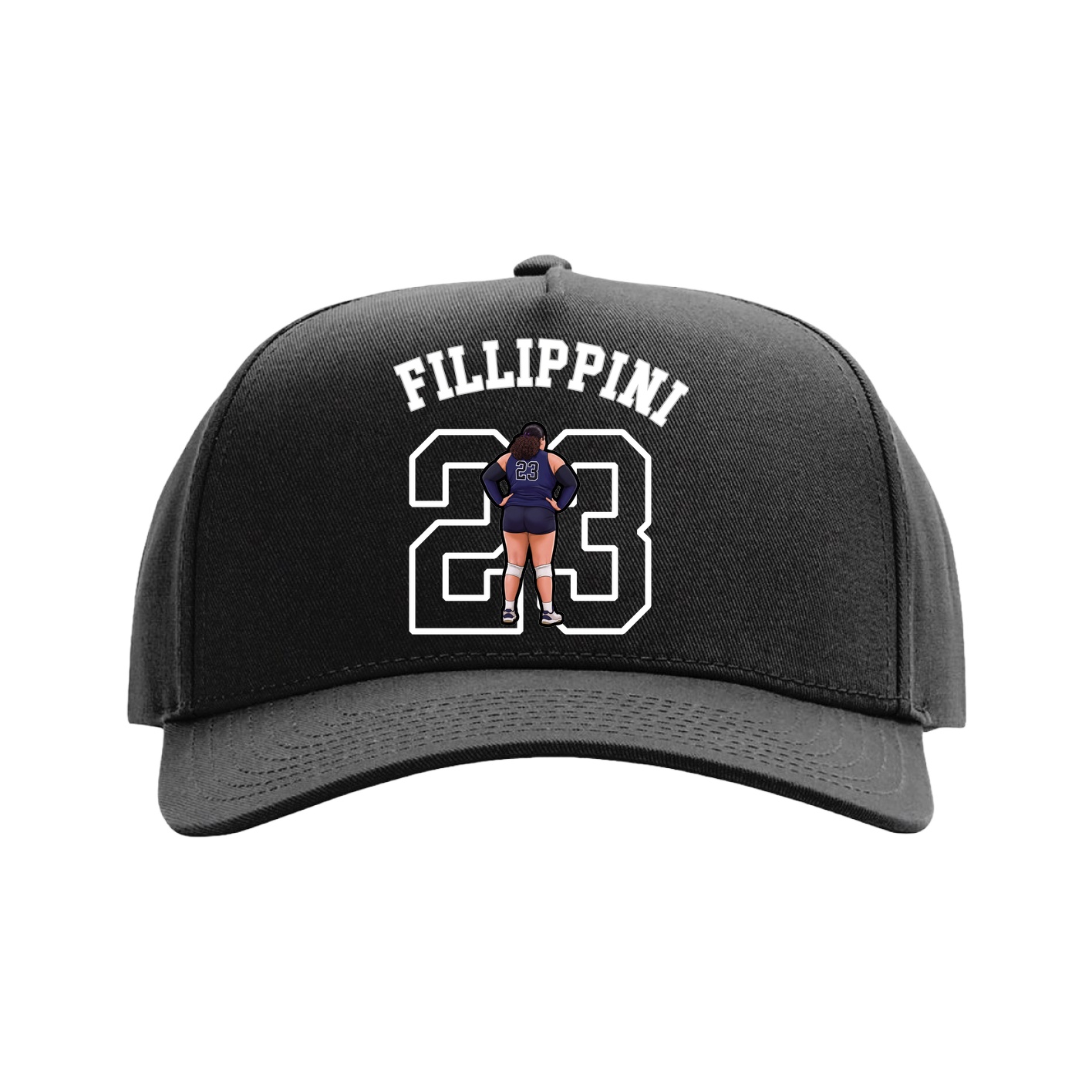 Full Fabric Five-Panel Champ Cap