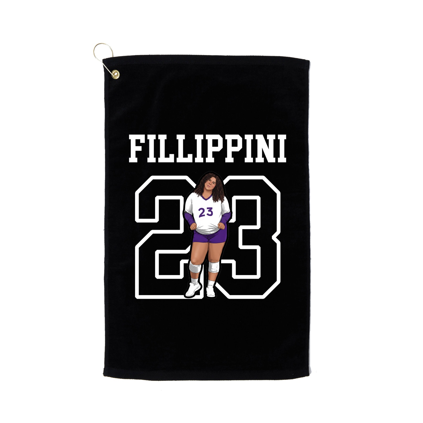 Golf Towel — Shirsey in Black