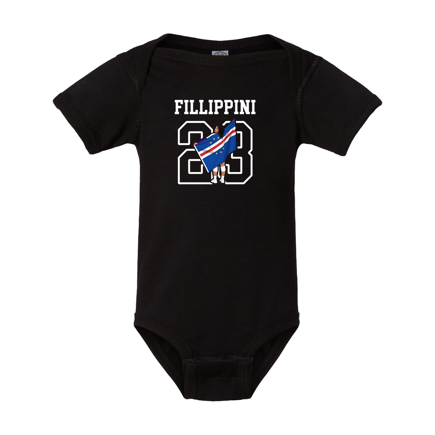 Baby Onesie — Shirsey in Black