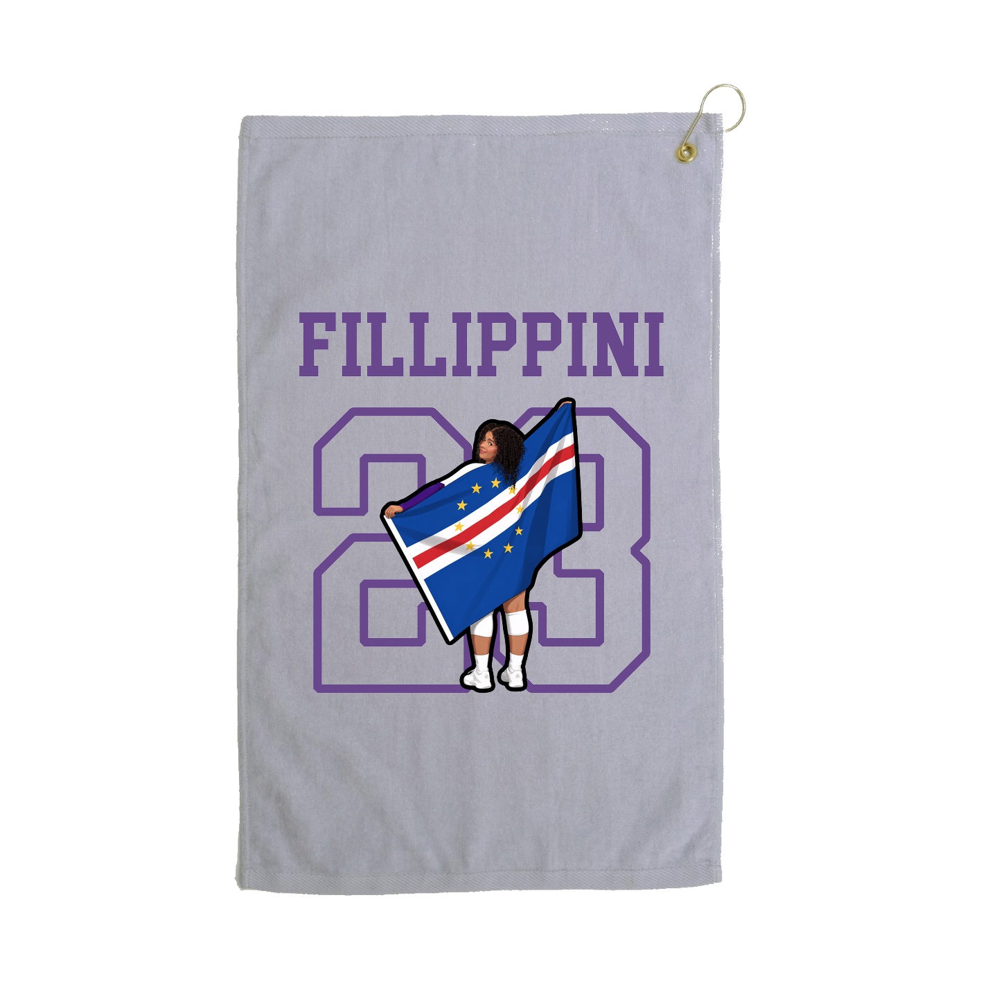 Golf Towel — Shirsey in Grey