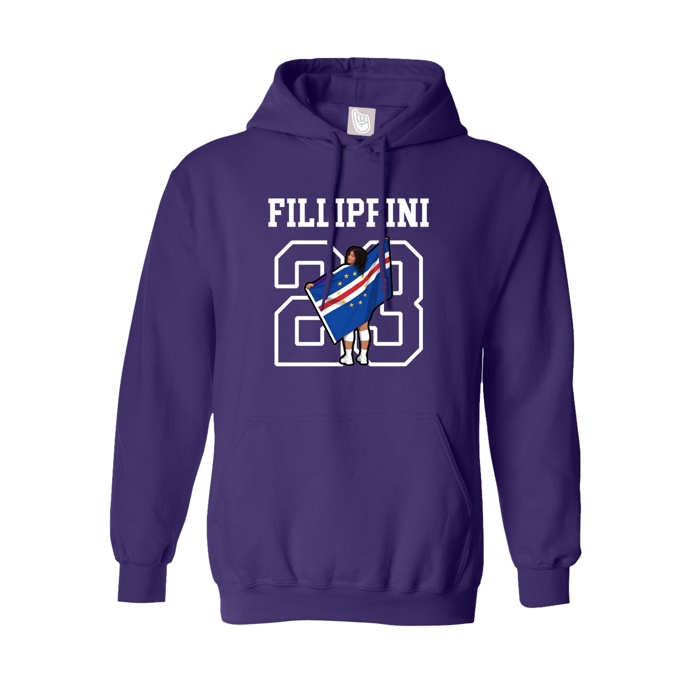 Youth Hoodie — Shirsey in Purple