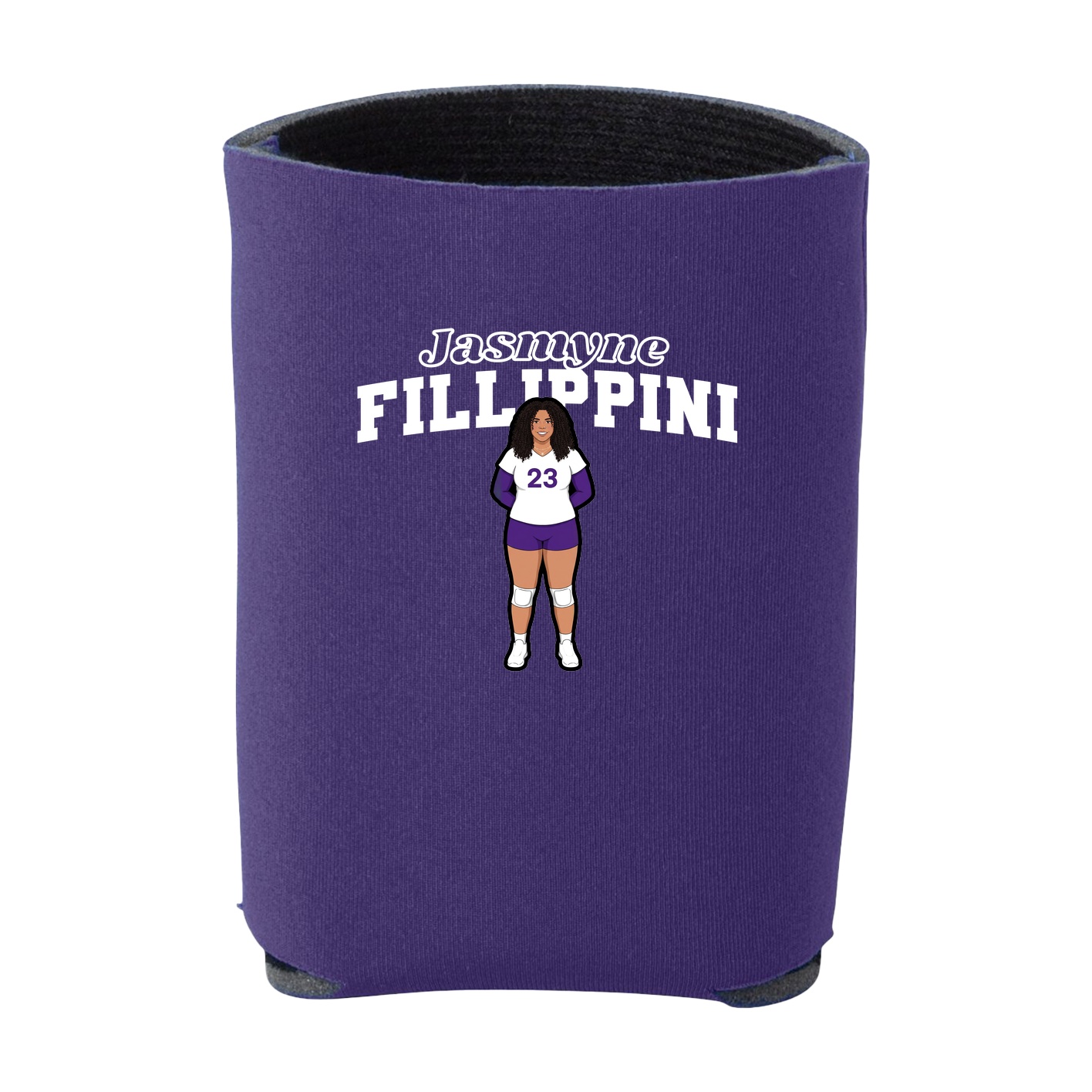 Can Holder — Name Arch in Purple