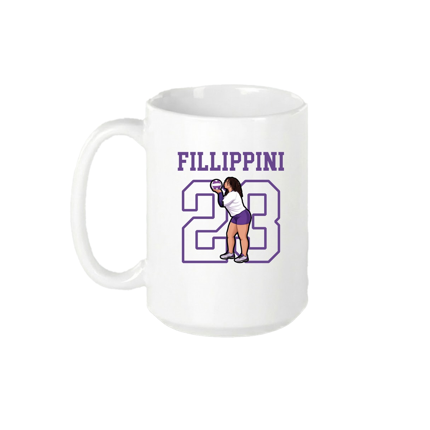 15oz Coffee Mug — Shirsey in White