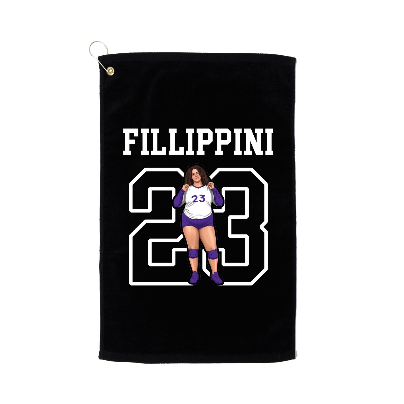 Golf Towel — Shirsey in Black