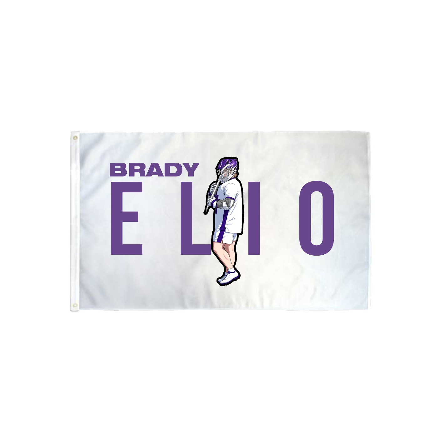 3x5 Flag — Player Name in Classic