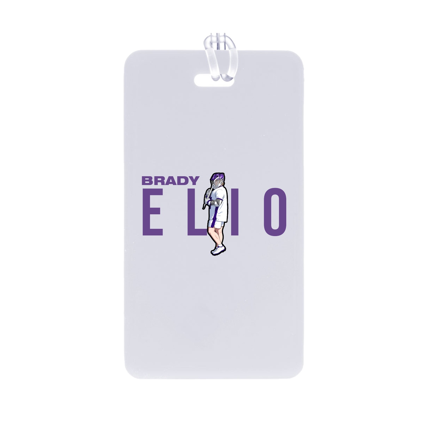 Bag Tag — Player Name in Classic