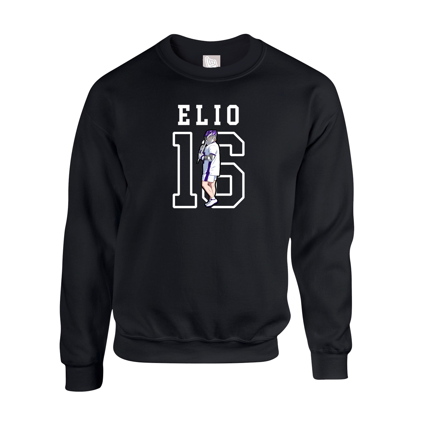Fleece Crew — Shirsey in Black